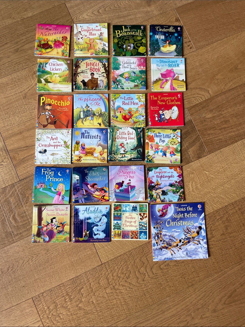 Usborne Books- Children's Classic Fairy Tale Book Set